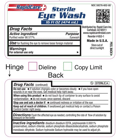 59276-602 Eyewash (59276 602 Eyewash)